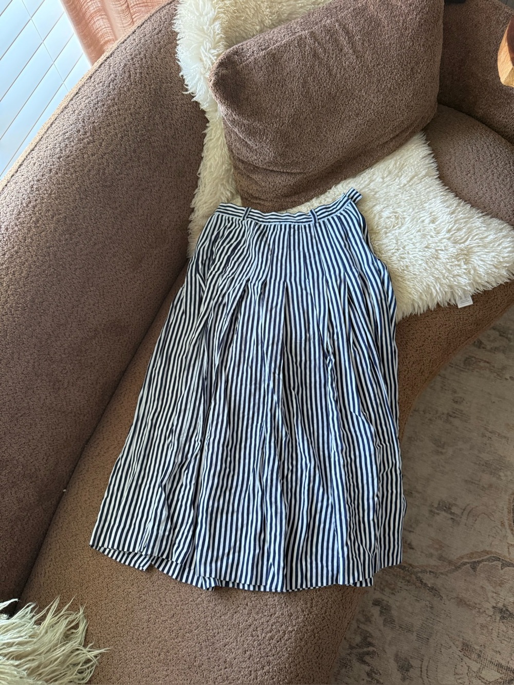 Vintage Striped Outback Red Skirt